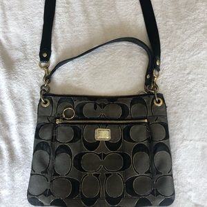CLASSIC COACH PRINT PURSE